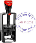 MaxMark Heavy Duty Round Date Stamp by Maxmark