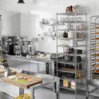 Regal Altair 24" Deep x 24" Wide x 86" Height Wire Shelving Kit | 10-Tier | NSF - Image 7