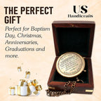 US HANDICRAFTS Brass Compass - Image 5