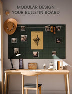 Large Felt Bulletin Board 36"x24", Cork Board Alternative - Image 5