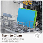 Cooler Kitchen 4 Piece Flexible Plastic Cutting Boards - Image 7