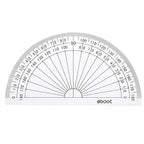 eBoot 28 Pack Clear 180 Degree Plastic Protractors - Image 2