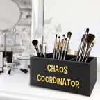 XPH Chaos Coordinator Black Yellow Pen Pencil Holder Organizer - Image 4