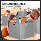 24 Pcs Desk Dividers for Students 14 × 17.5 × 14 Inch Plastic Durable and - Image 4