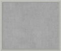 Amanti Art Silver Framed Magnetic Board 22x26 Medium Vision Board