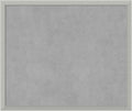 Amanti Art Silver Framed Magnetic Board 22x26 Medium Vision Board by AmantiArt