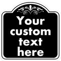 Custom Sign, Custom Indoor/Outdoor Decorative Sign，Aluminum Weatherproof Metal