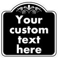 HK SIGNS Custom Indoor/Outdoor Aluminum Weatherproof Metal Sign, Modern by HKSIGNS
