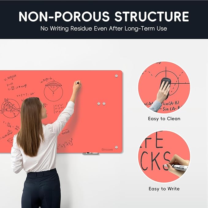 Magnetic Glass Whiteboard - Image 3