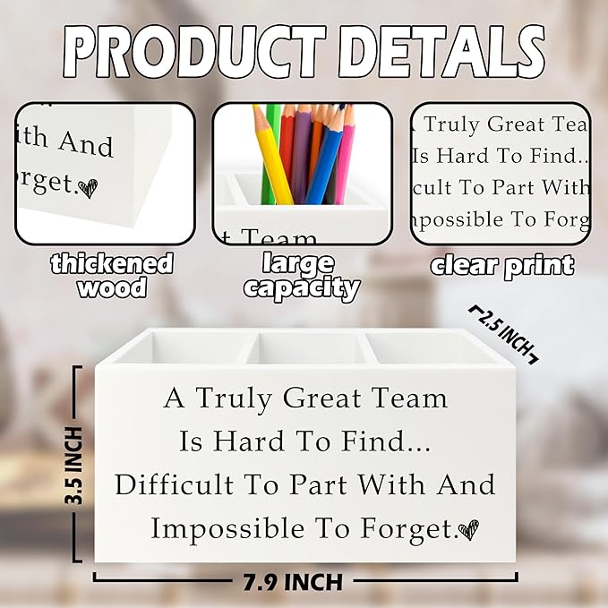 XPH Team Office Pen Pencil Holder Organizer - Image 7