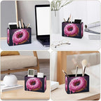 Famame Round Pink Dount Pencil Holder - Image 4