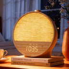 vivilumens sunrise alarm clock for bedroom, white noise, main product view