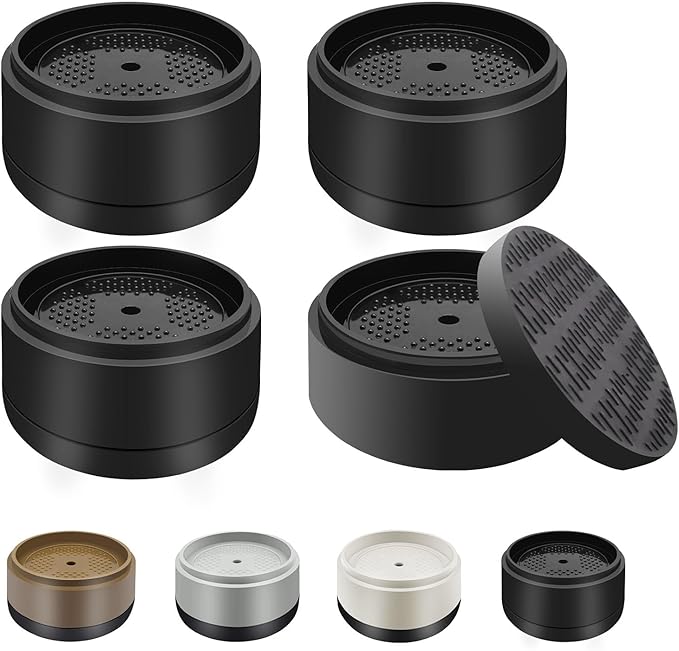 Furniture Risers Bed Risers Heavy Duty 1 inch, 2 inch, 3 inch, 4 inch Round by EnjoyLifeEnjoyHappiness