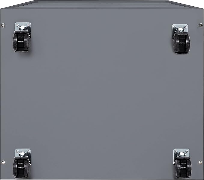 Naomi Home 7-Drawer Grey Dresser - Image 10