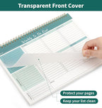 ALKALO 104 Pgs Weekly To Do List Notepad, 52 Duplex-Printed Undated Sheets 100 - Image 7