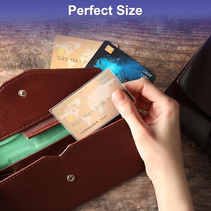 10 Pack Social Security Card Protector Medicare New Credit Card Holder - Image 7