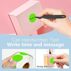 1 Inch Round Color Coding Labels, 1000 Dots Per Roll Light Green Color Coded - Image 4