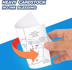 Chell 200 Count Blank Index Cards 4x6 Inch Heavyweight, No Bleed-Through - Image 4