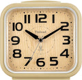 Tinload 5.5" Large Analog Alarm Clock Silent Non Ticking, Gentle Wake, Beep by Tinload