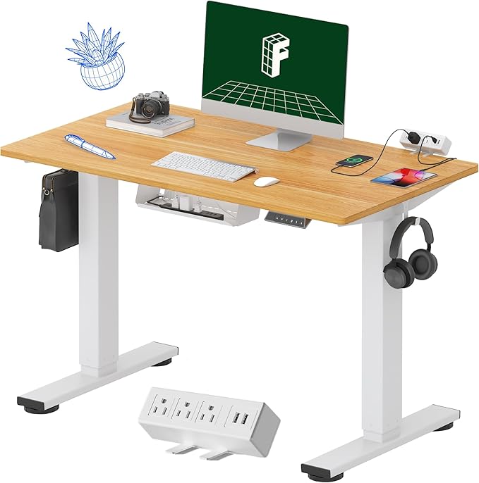 FLEXISPOT EN2 Whole-Piece Standing Desk by FlexiSpot
