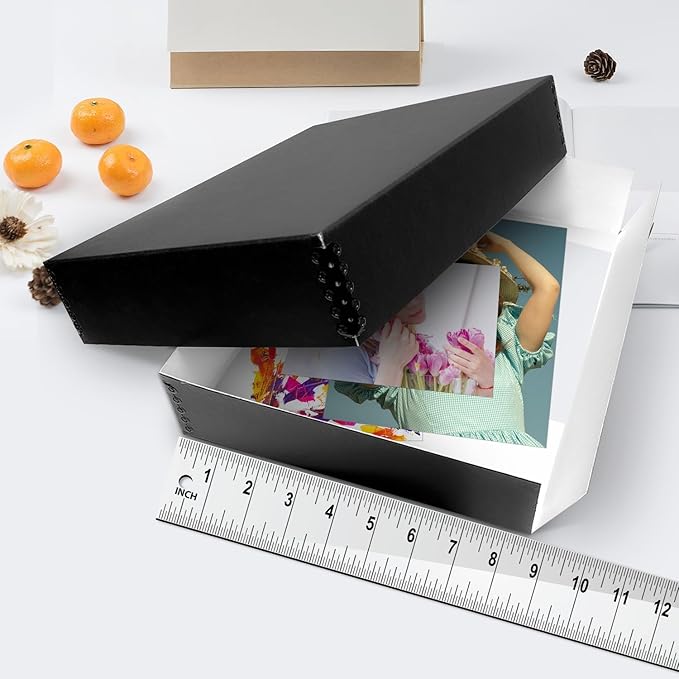 Lineco Museum Archival Storage Box, Drop Front Design - Image 3