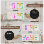 DreamSky Wooden Digital Clock for Bedroom Desk - Image 6