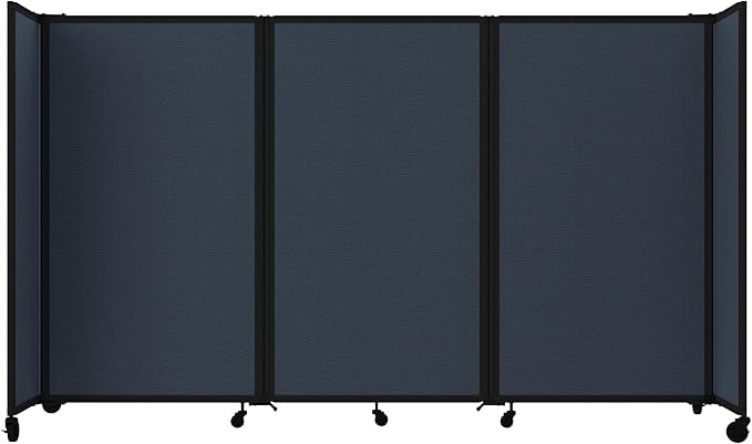 Versare Room Divider 360 Portable Wall Partition | Folding Panels | Large by VERSARE