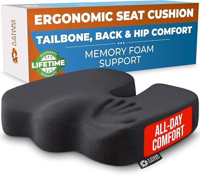 Seat Cushion for Office Chairs by 5STARSUNITED