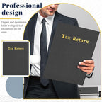 Harloon 40 Pcs Tax Return Folders 12 x 9 Inches 2 Pocket Folders Bulk Gold Foil - Image 6