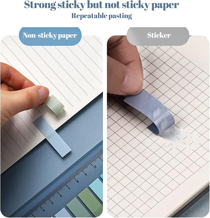 Golcellia Sticky Tabs Book Index Tabs, Page Tabs, Page Markers 1200 Pieces - Image 4