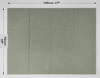 DECORITA Sage Green Cork Board Alternative | Large Pin Board Notice Board | - Image 2