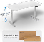 VIVO Electric 63 x 32 in Standing Desk, Memory Height Adjustment, 1B Series - Image 3