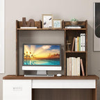 Tangkula Desktop Bookshelf, Countertop Storage Hutch - Image 9