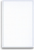Graph Paper Pad for Blueprint Drawings, Engineering Drawing, and Planning by NextDayLabels