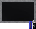 HBCY Creations Rustic Grey Wooden Magnetic Wall Chalkboard, Extra Large Size by HBCYCreations