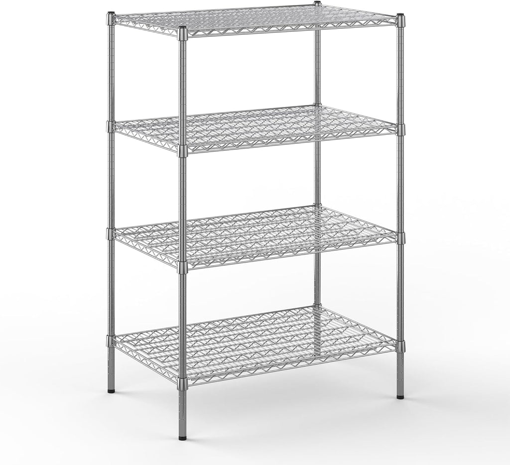 Regal Altair 24" Deep x 36" Wide x 54" Height Wire Shelving Kit | 4-Tier | NSF