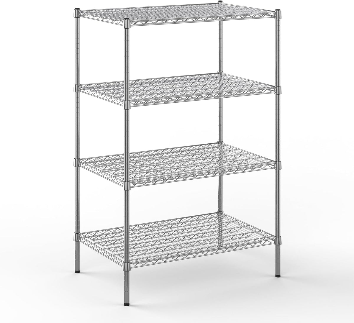 Regal Altair 24" Deep x 36" Wide x 54" Height Wire Shelving Kit | 4-Tier | NSF