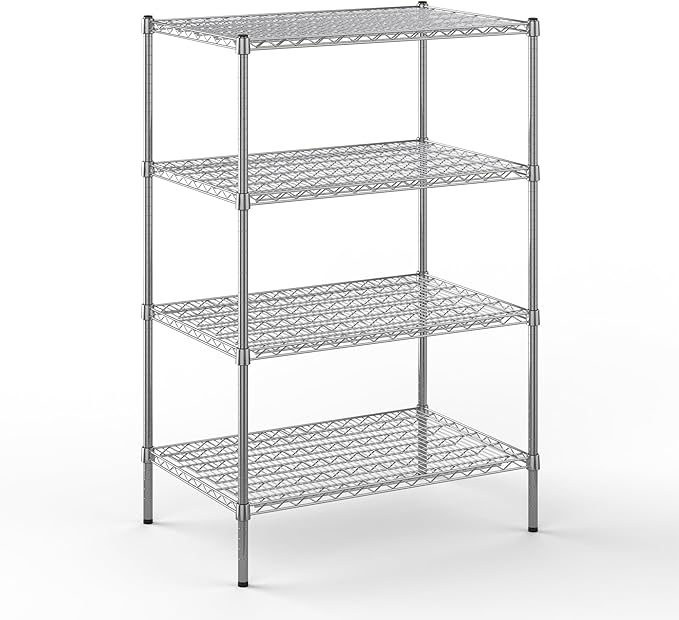 Regal Altair 24" Deep x 36" Wide x 54" Height Wire Shelving Kit | 4-Tier | NSF by Regal+Altair