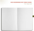 Bullet Dotted Journal – 140gsm Bleed Proof Thick White Paper – 200 Numbered Dot - Image 6