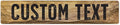 Custom Sign, Custom Street Sign, 11 Font Colors, 13 Font Styles, 4 Hole Options by MySignCenter