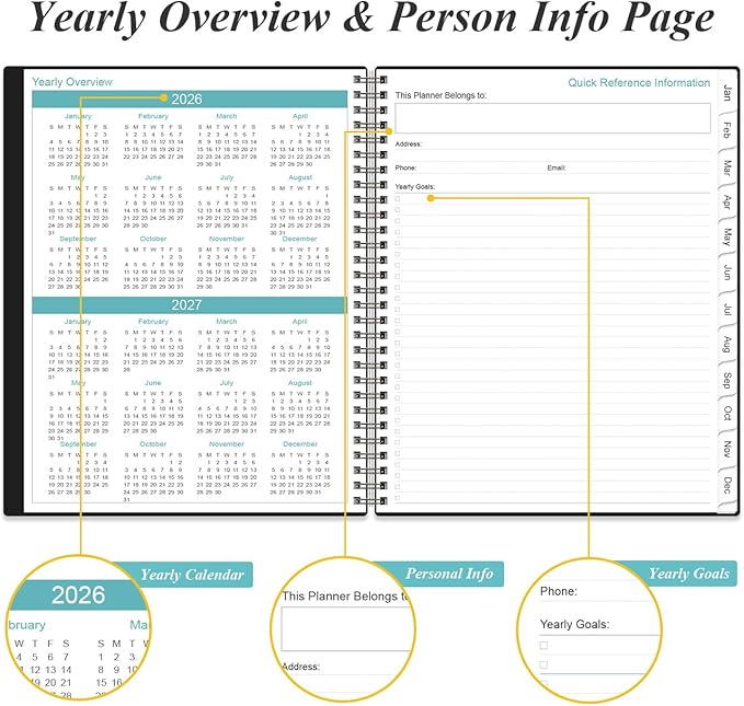 2026 Planner - Planner 2026 from January 2026 to December 2026 - Image 5