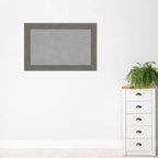Amanti Art Grey Framed Magnetic Board 31x47 Large Vision Board - Image 5