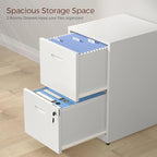 Kubohogar 2 Drawer File Cabinet - Image 8