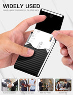Padike Professional Business Card Holder PU Leather Business Card Case Name - Image 5
