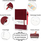 feela 24 Pack Journal Notebook for Work, Business Notebook Bulk Hardcover Lined - Image 2