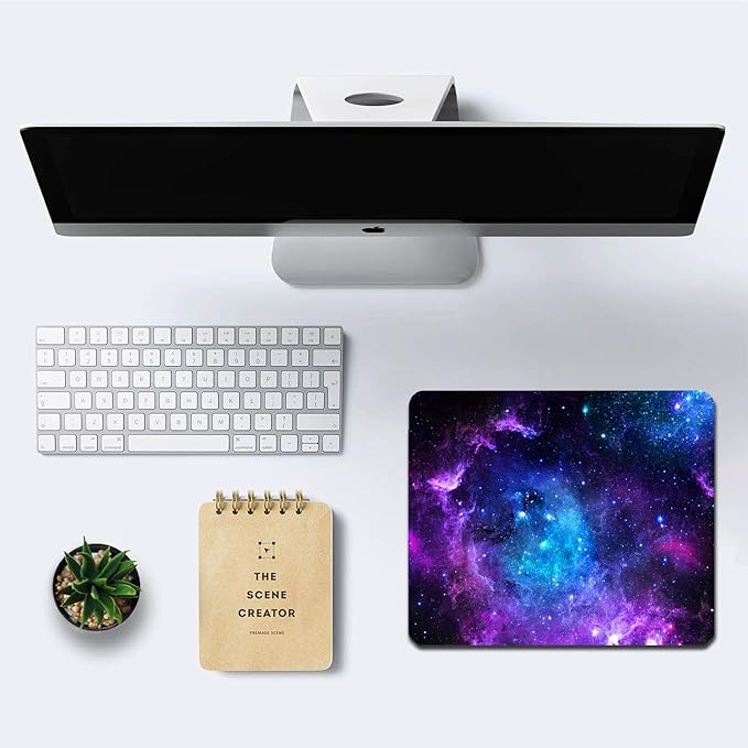IMAYONDIA Square Mouse Pad, Anti-Slip Rubber Base Mouse Pad - Image 6