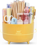 SKYDUE 360 Degree Rotating Desk Organizer, Dual-Purpose Pencil Pen Holder by SKYDUE