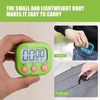6 Pack Multi-Function Electronic Timer, Colorful Kitchen Timers Digital Magnetic - Image 4