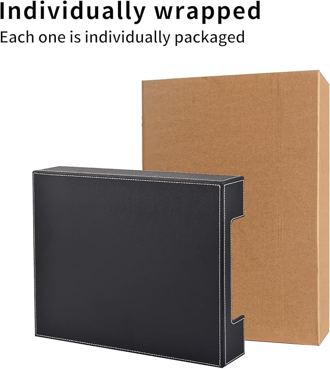 Leather Letter Tray, Office Supplies Desk Organizer - Image 9