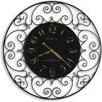 Hekman Furniture Joline Wall Clock – Elegant Oversized Decorative Analog Clock by Howard+Miller